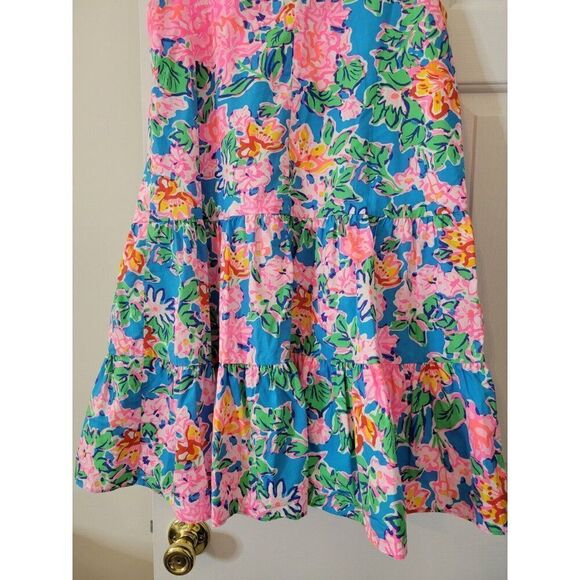 Lilly Pulitzer Trina Dress in Multi Rose to The Occasion, Sz S $170 - Picture 11 of 11